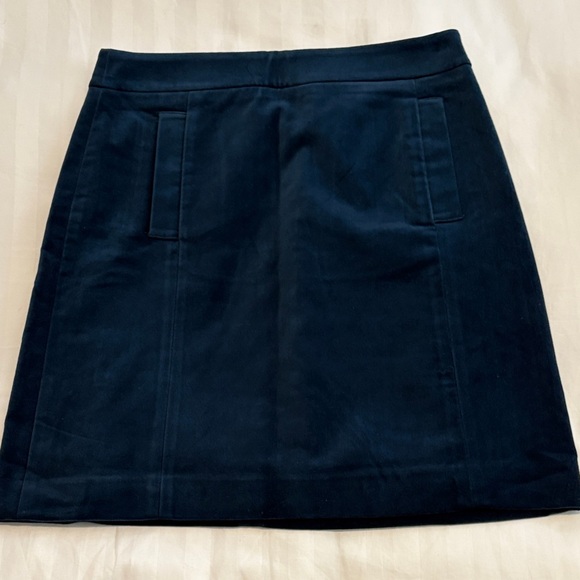 Ann Taylor Navy Mini Skirt - Picture 1 of 2